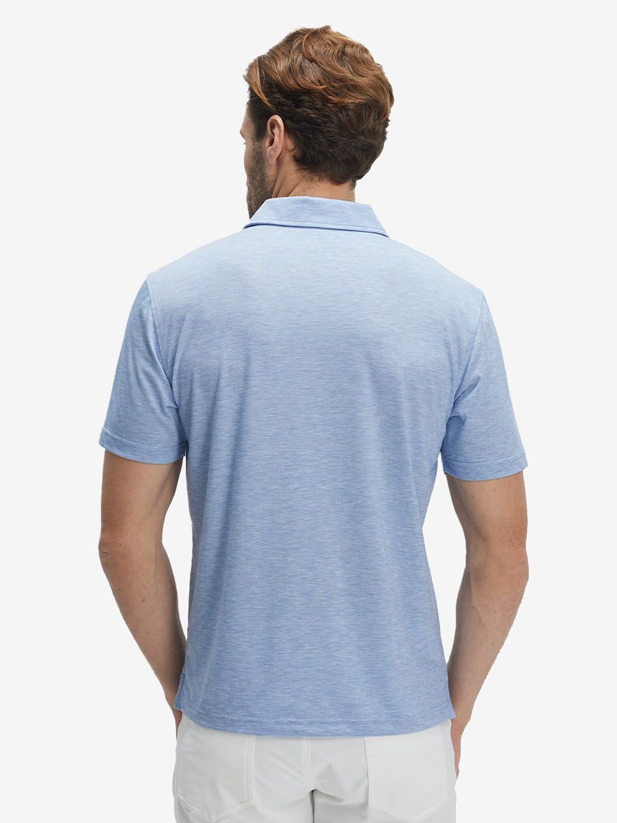 Ultra-Light Quick Dry Moisture Wicking Collared Polo Shirt