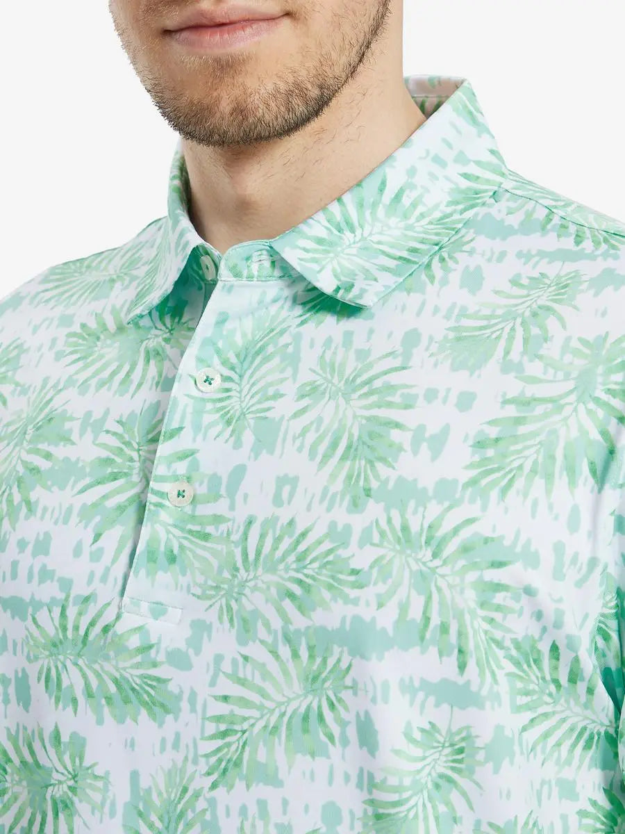 Performance Jersey Print Polo