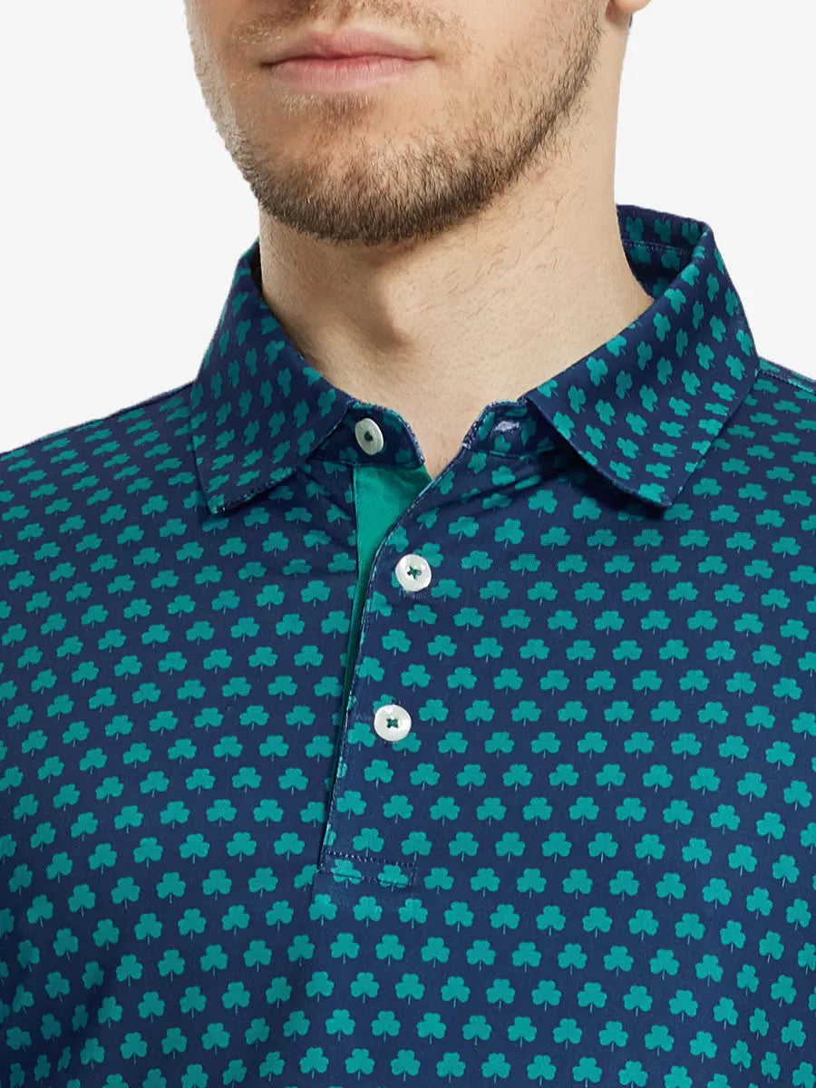 Performance Jersey Print Polo