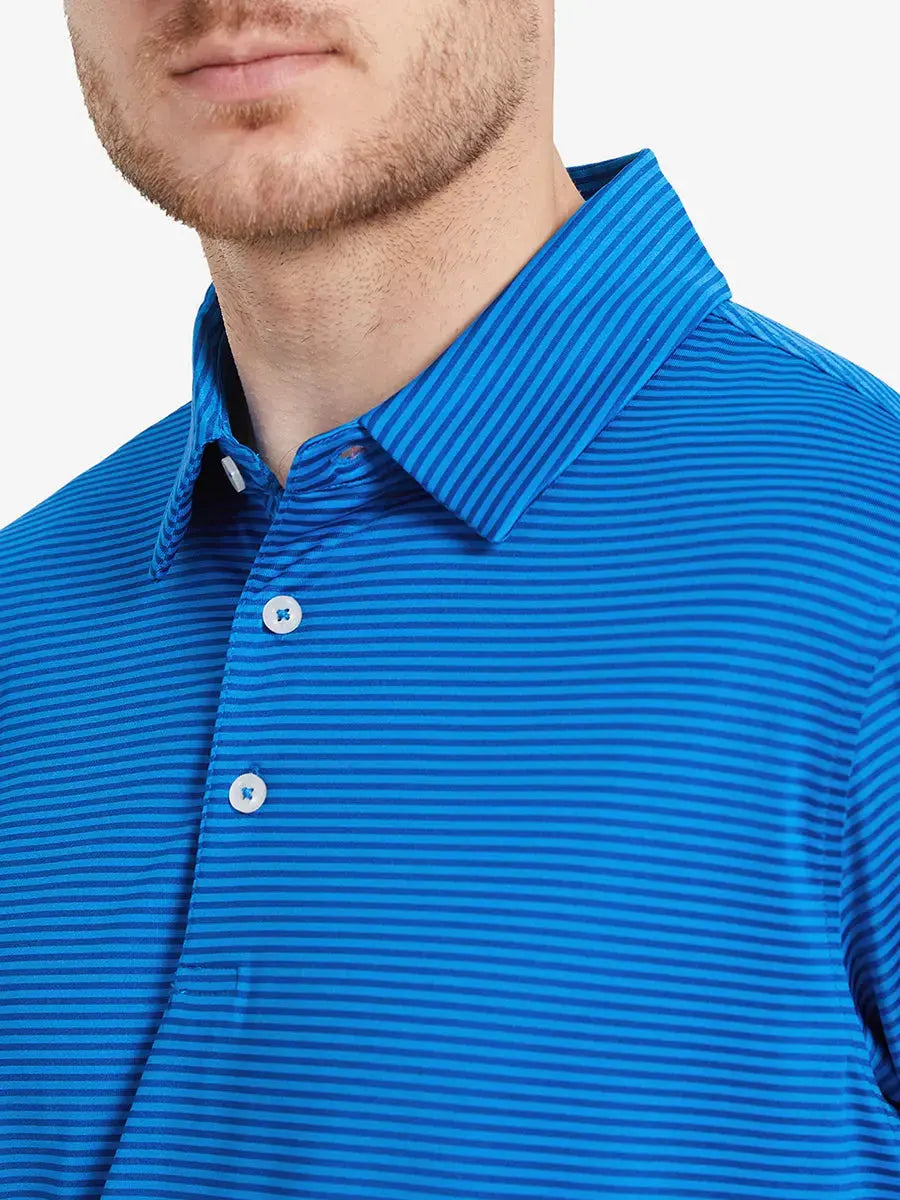 Cooling Stripe Golf Shirts