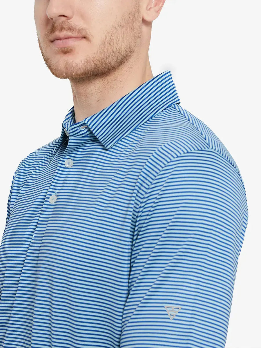 Cooling Stripe Golf Shirts