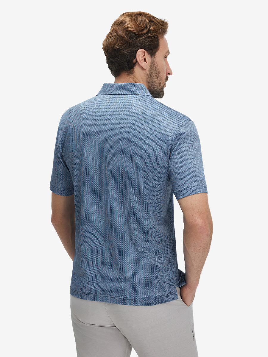 Performance Quick Dry Print Golf Polos