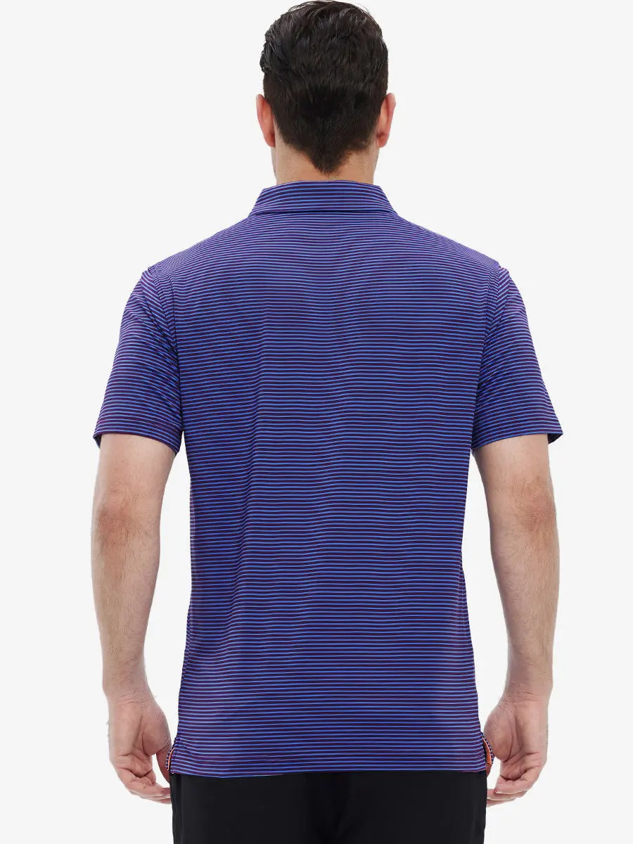 Cooling Stripe Golf Shirts