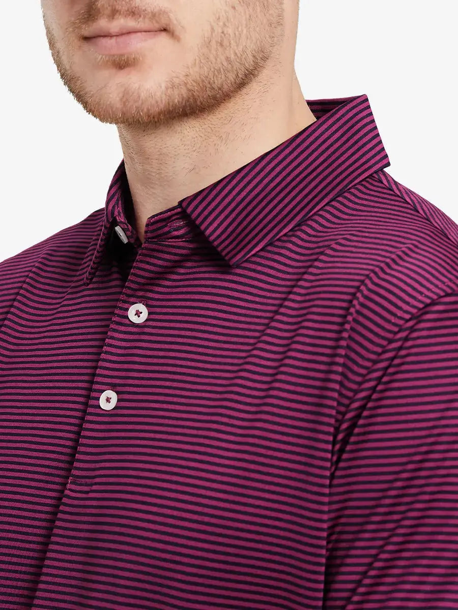 Cooling Stripe Golf Shirts