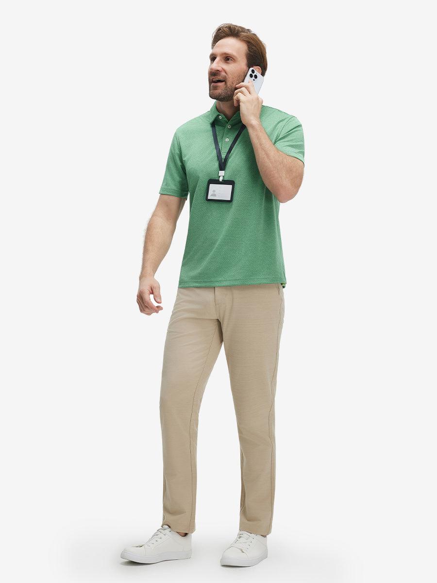 Ultra-Light Quick Dry Moisture Wicking Collared Polo Shirt