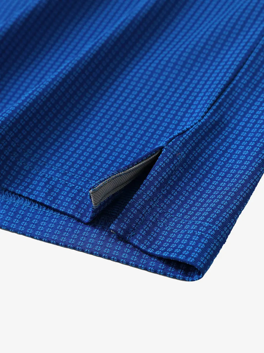 Elegant Performance Jacquard Polo