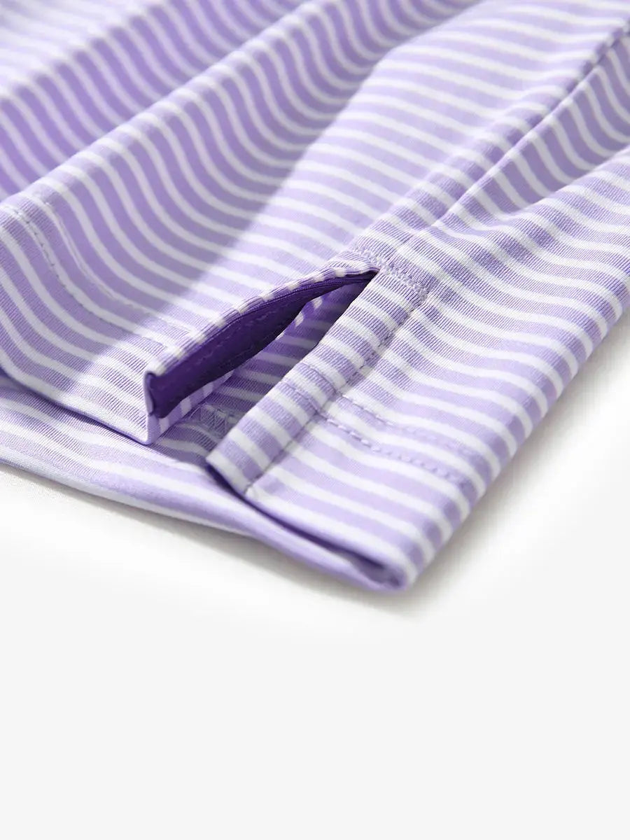 Cooling Stripe Golf Shirts