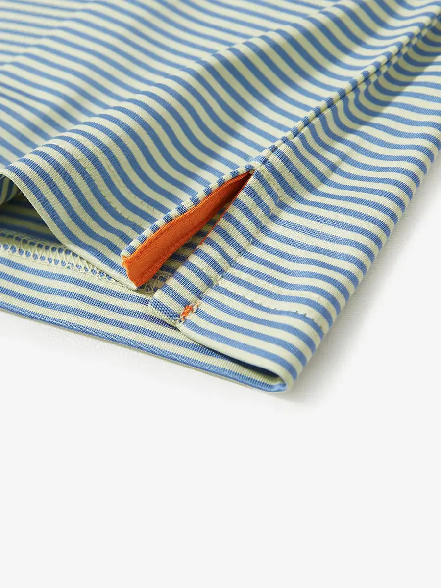 Cooling Stripe Golf Shirts