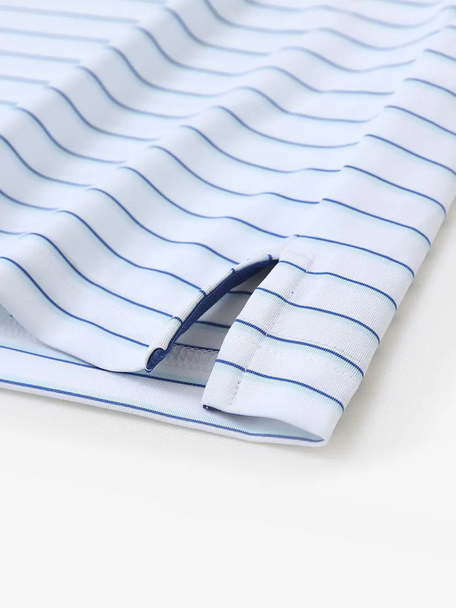 Popular Yarn Dyed Stripe Polo