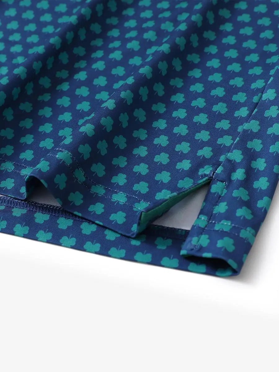 Performance Jersey Print Polo
