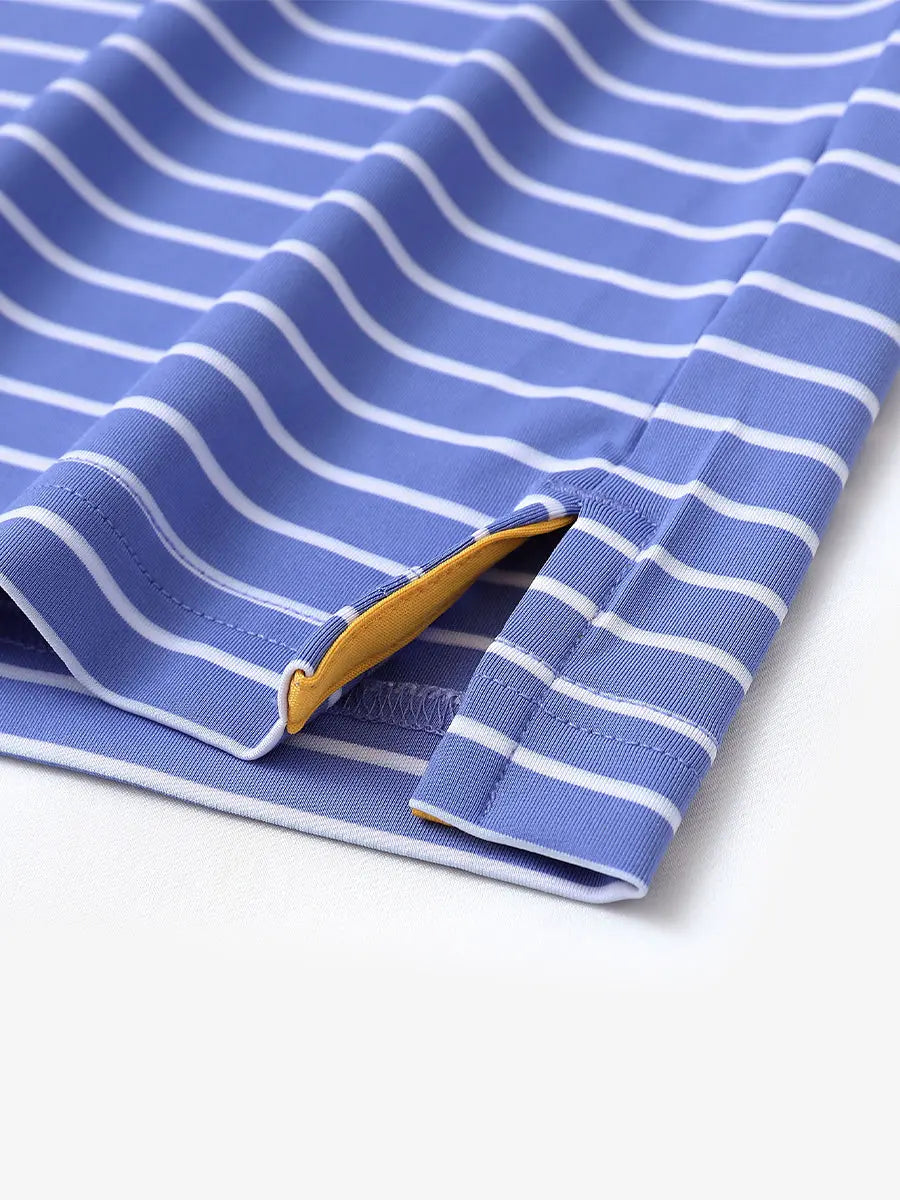 Popular Yarn Dyed Stripe Polo