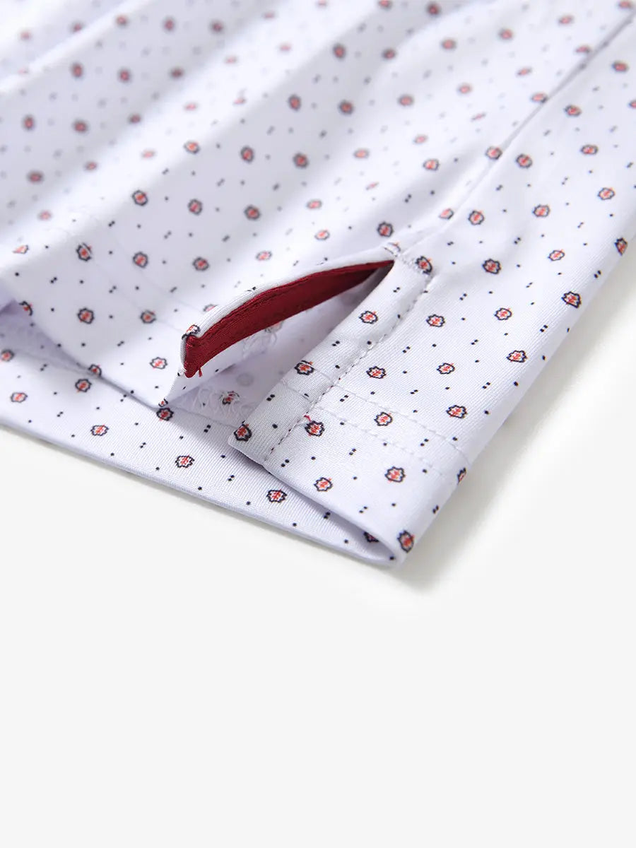 Performance Quick Dry Print Golf Polos
