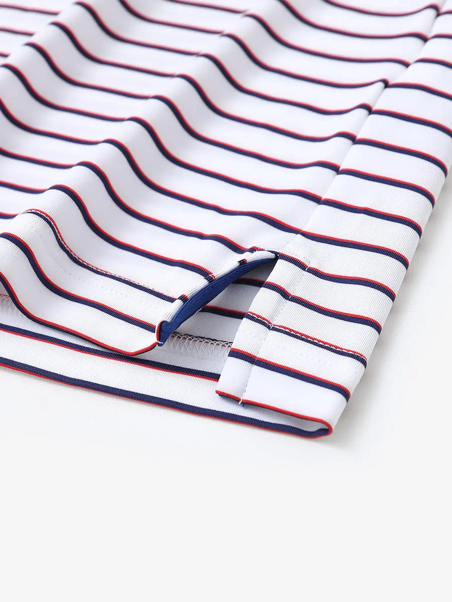 Popular Yarn Dyed Stripe Polo