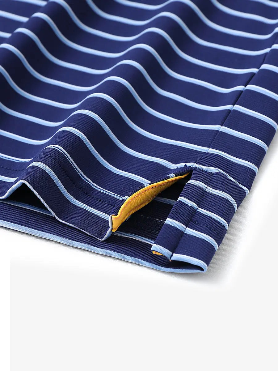 Popular Yarn Dyed Stripe Polo