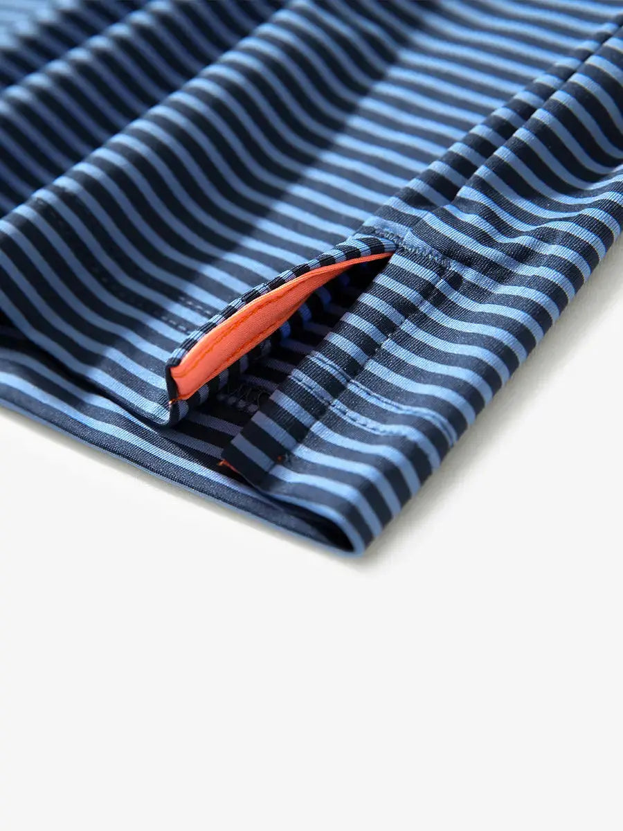 Cooling Stripe Golf Shirts