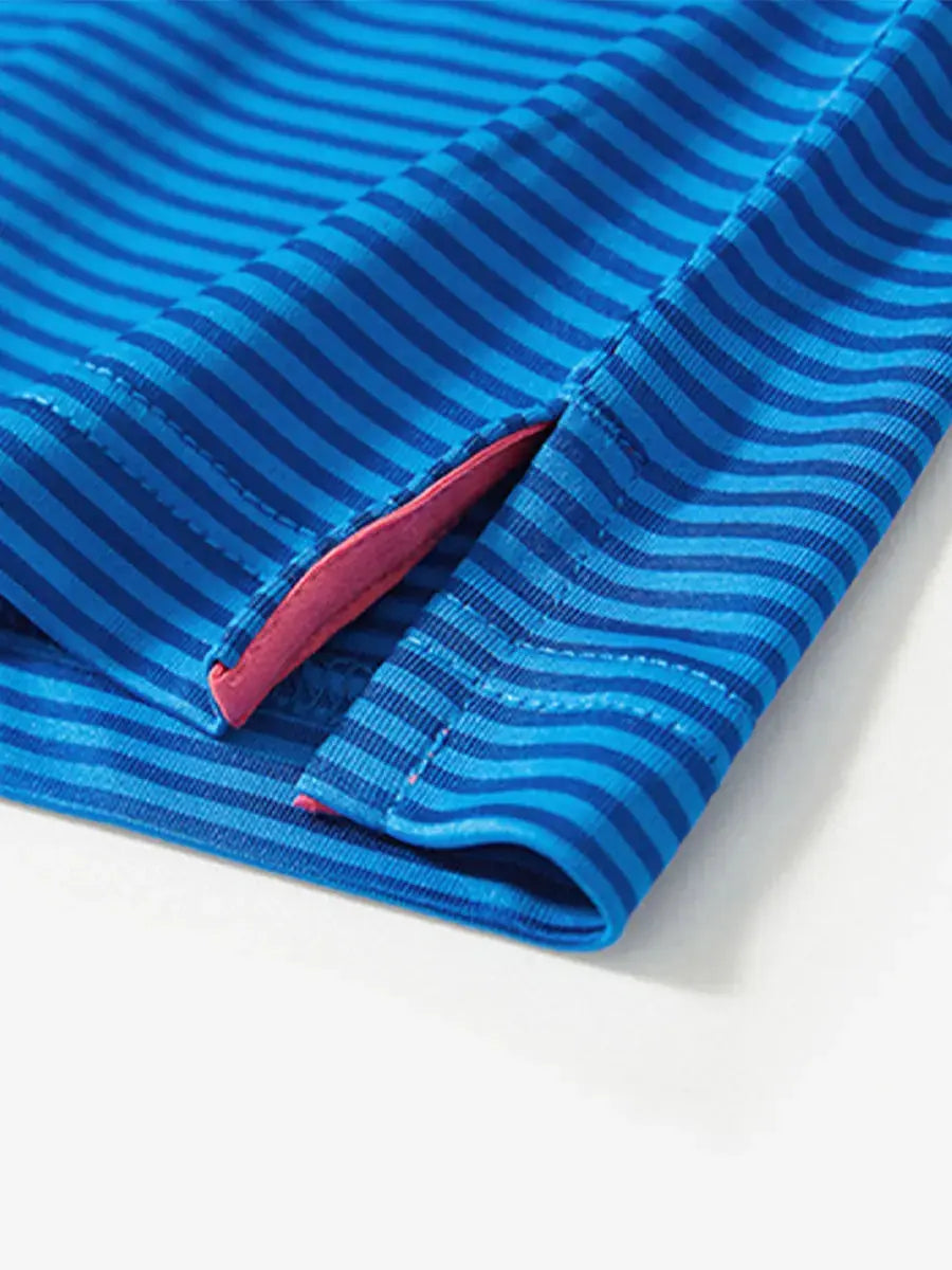 Cooling Stripe Golf Shirts