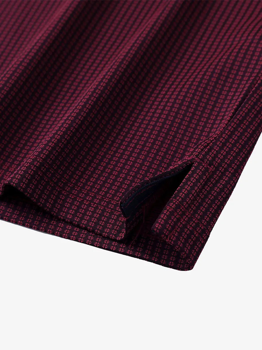 Elegant Performance Jacquard Polo
