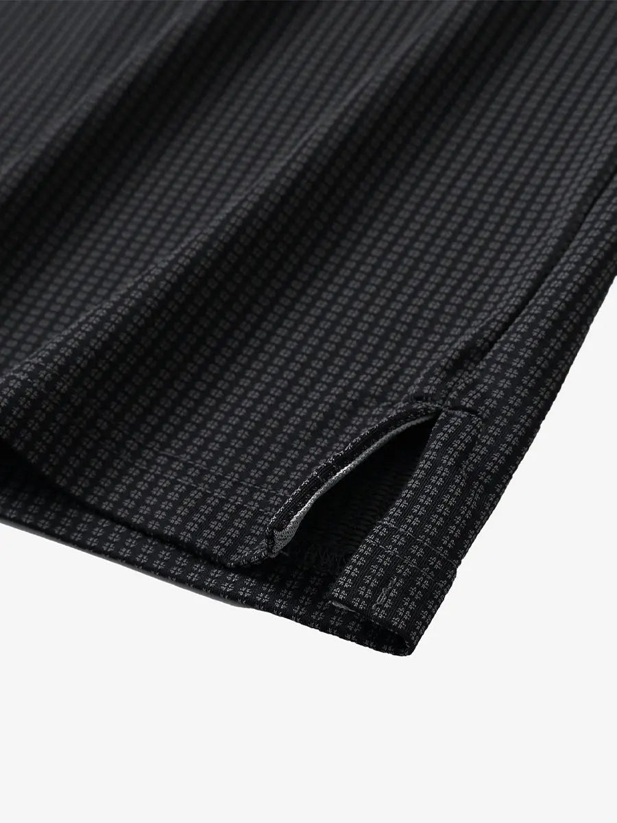 Elegant Performance Jacquard Polo