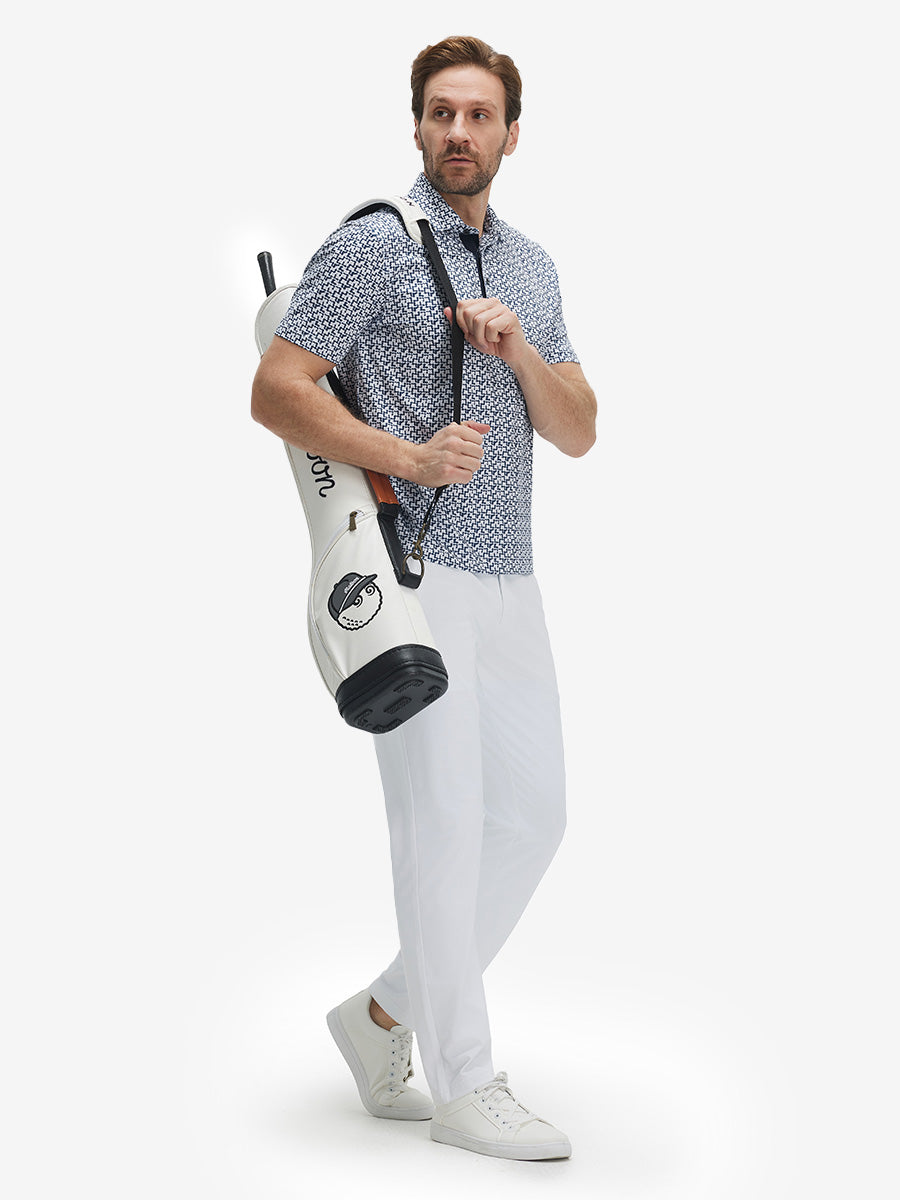 Performance Quick Dry Print Golf Polos
