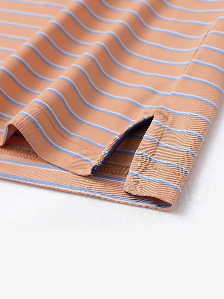 Popular Yarn Dyed Stripe Polo