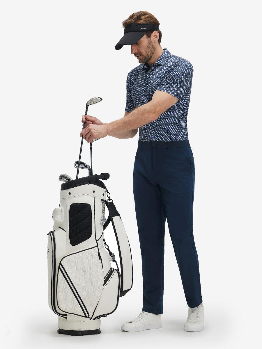 Performance Quick Dry Print Golf Polos