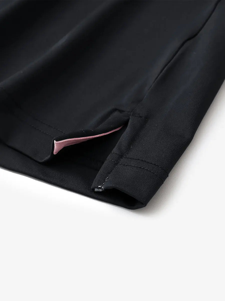 Moisture Wicking Color Block Polo Shirts