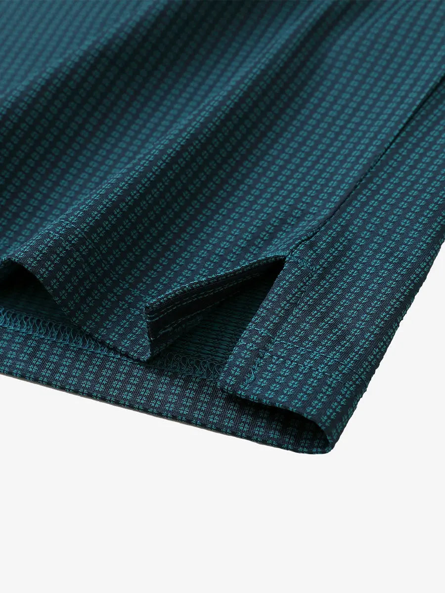 Elegant Performance Jacquard Polo