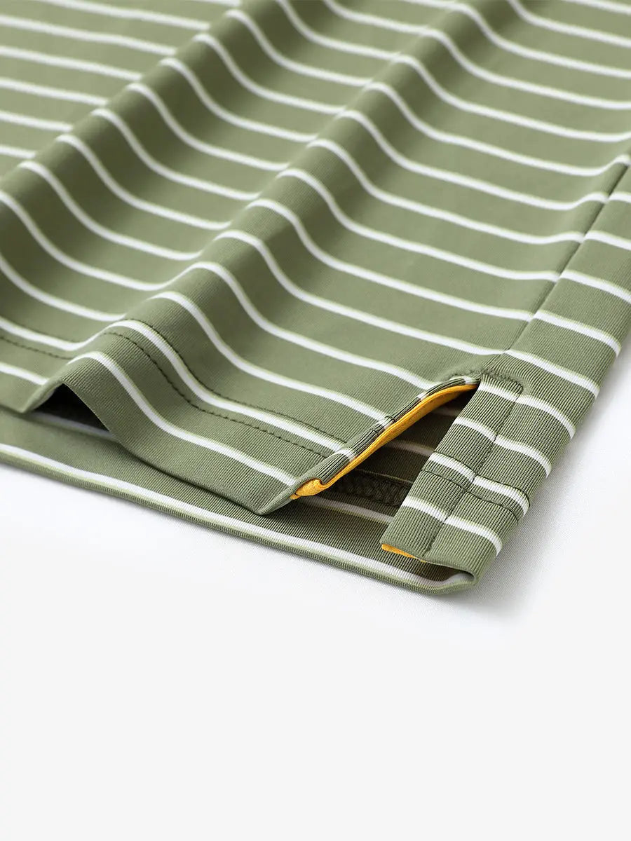 Popular Yarn Dyed Stripe Polo