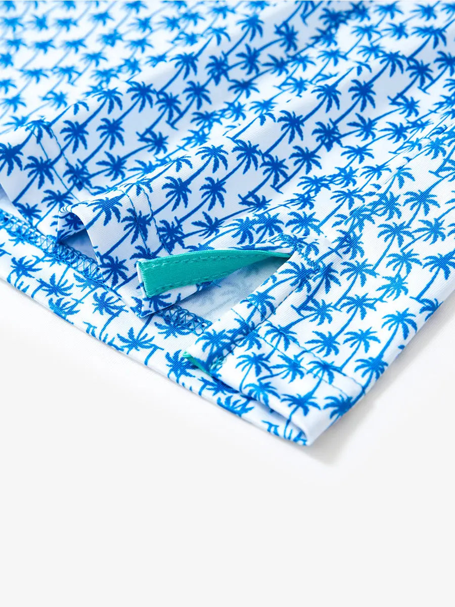 Performance Quick Dry Print Golf Polos