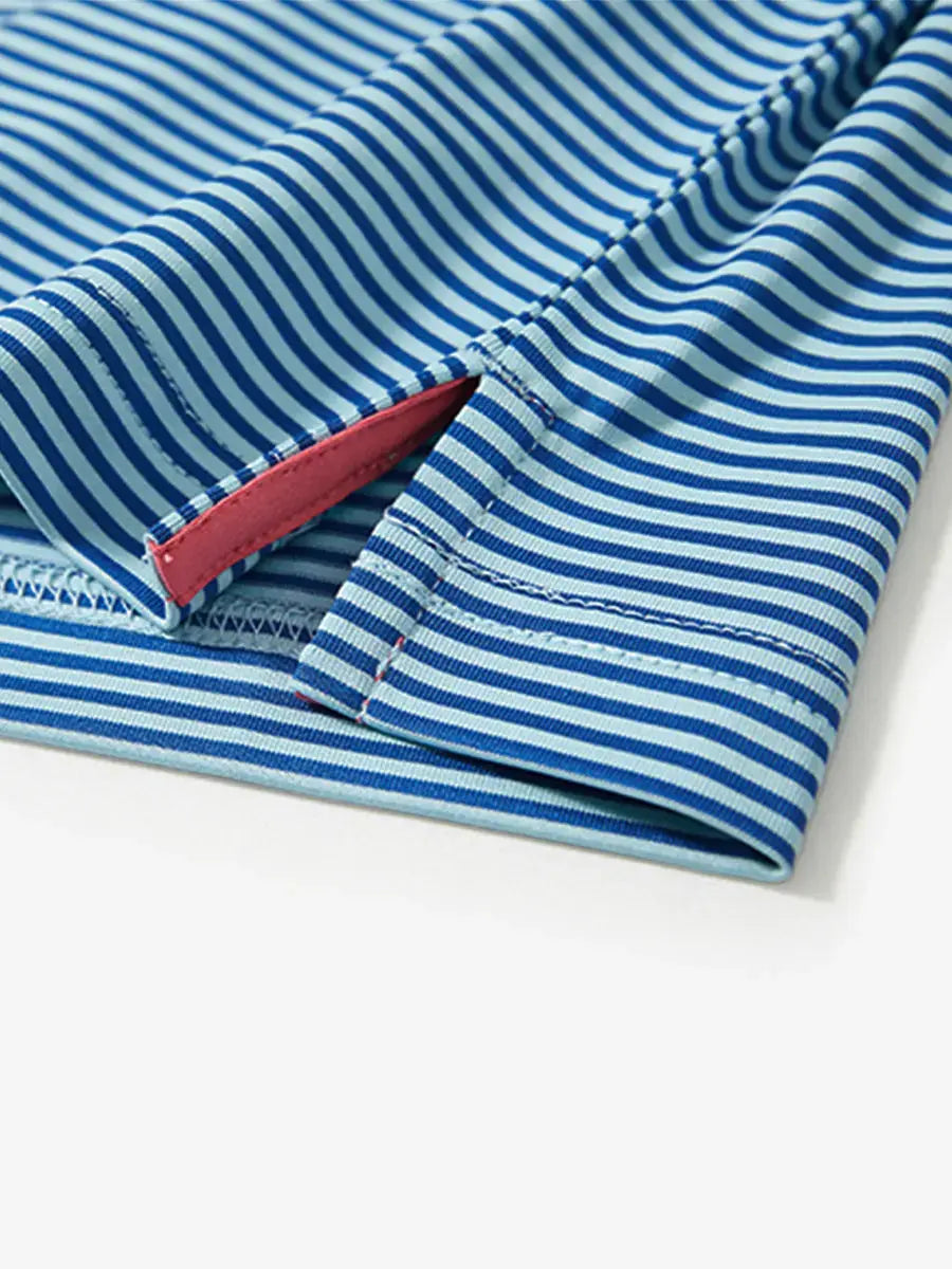 Cooling Stripe Golf Shirts