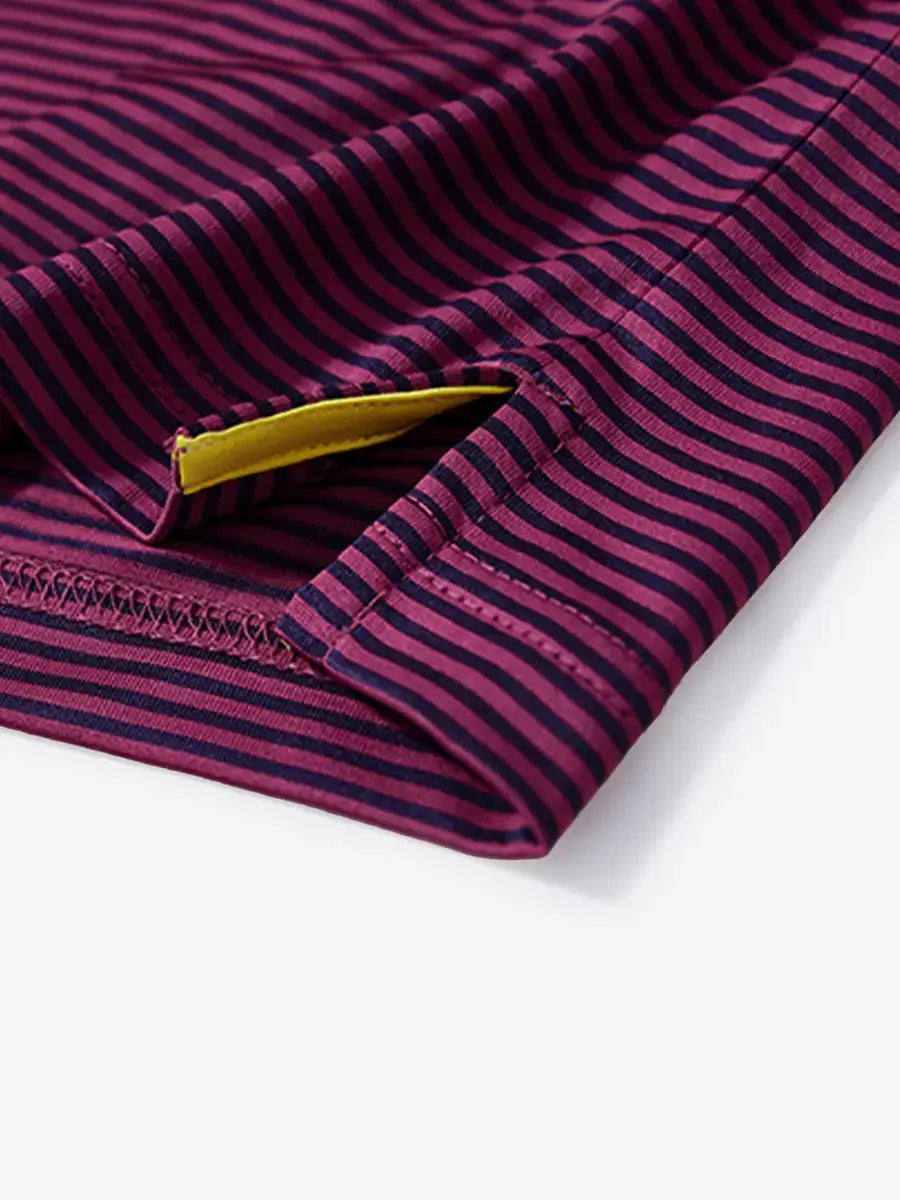 Cooling Stripe Golf Shirts