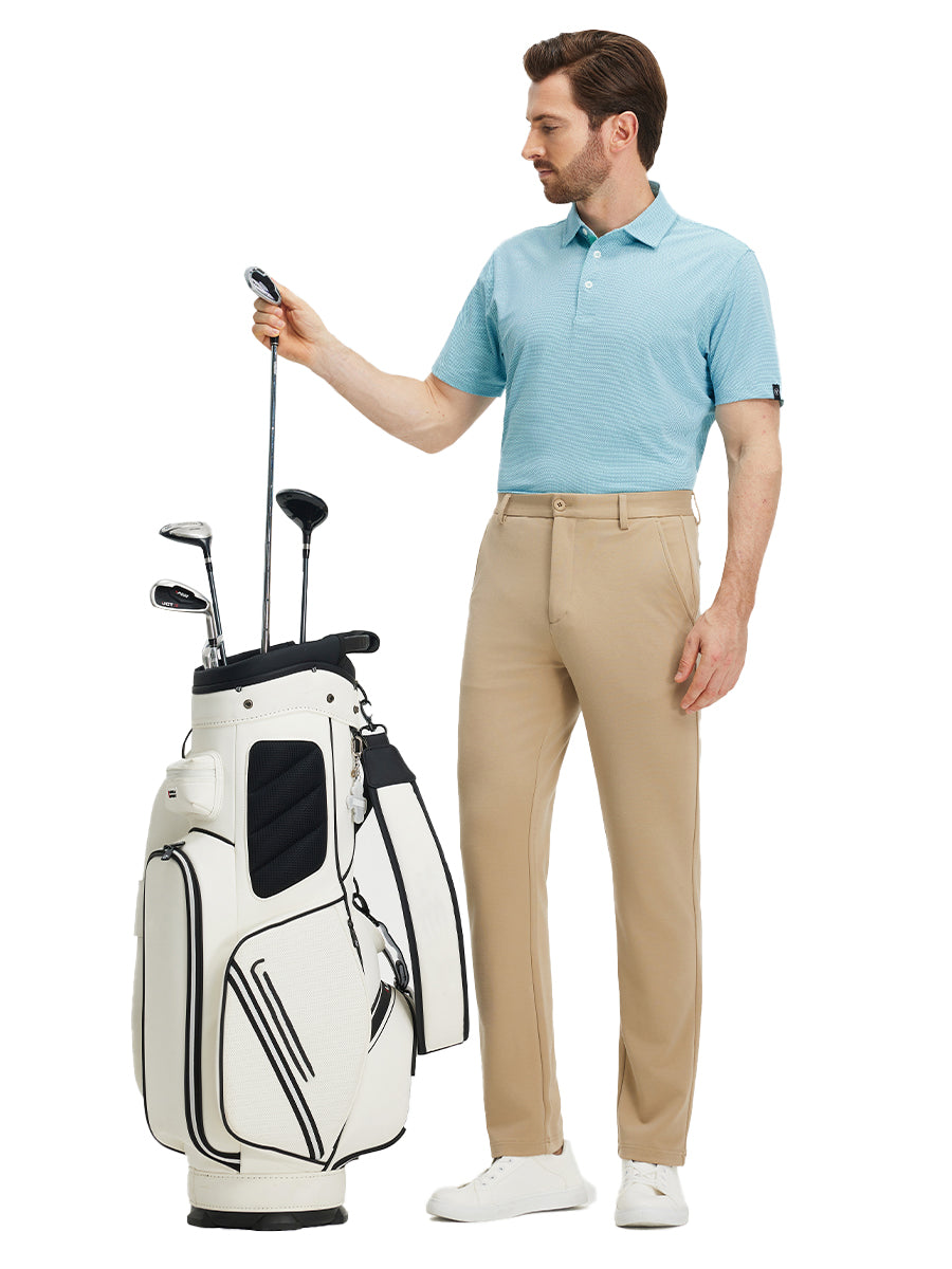 Feather Weight Jacquard Polo Shirts