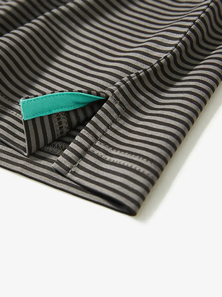 Cooling Stripe Golf Shirts