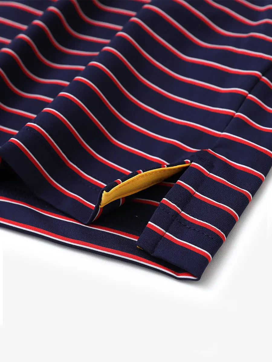 Popular Yarn Dyed Stripe Polo