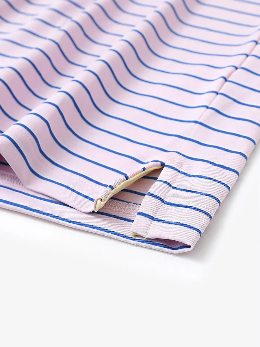 Popular Yarn Dyed Stripe Polo