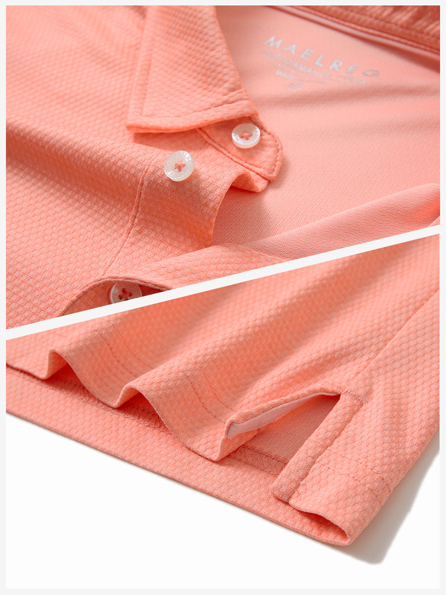 Ultra-Light Quick Dry Moisture Wicking Collared Polo Shirt