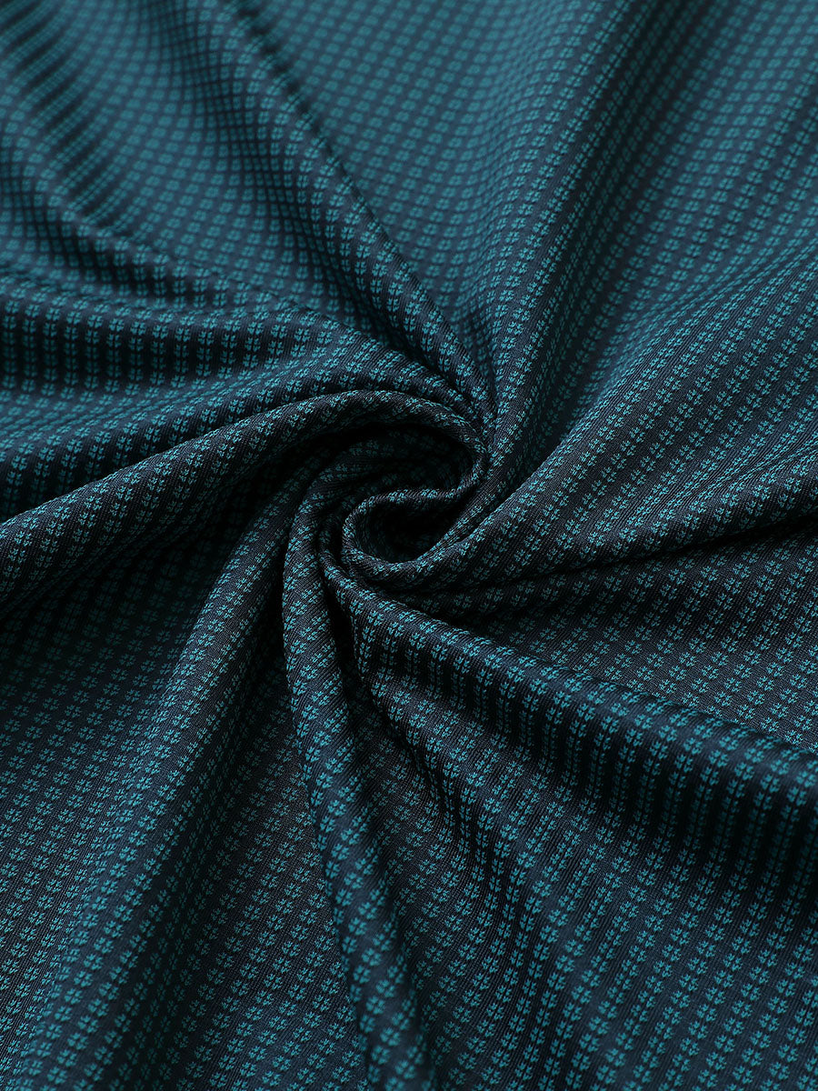 Elegant Performance Jacquard Polo