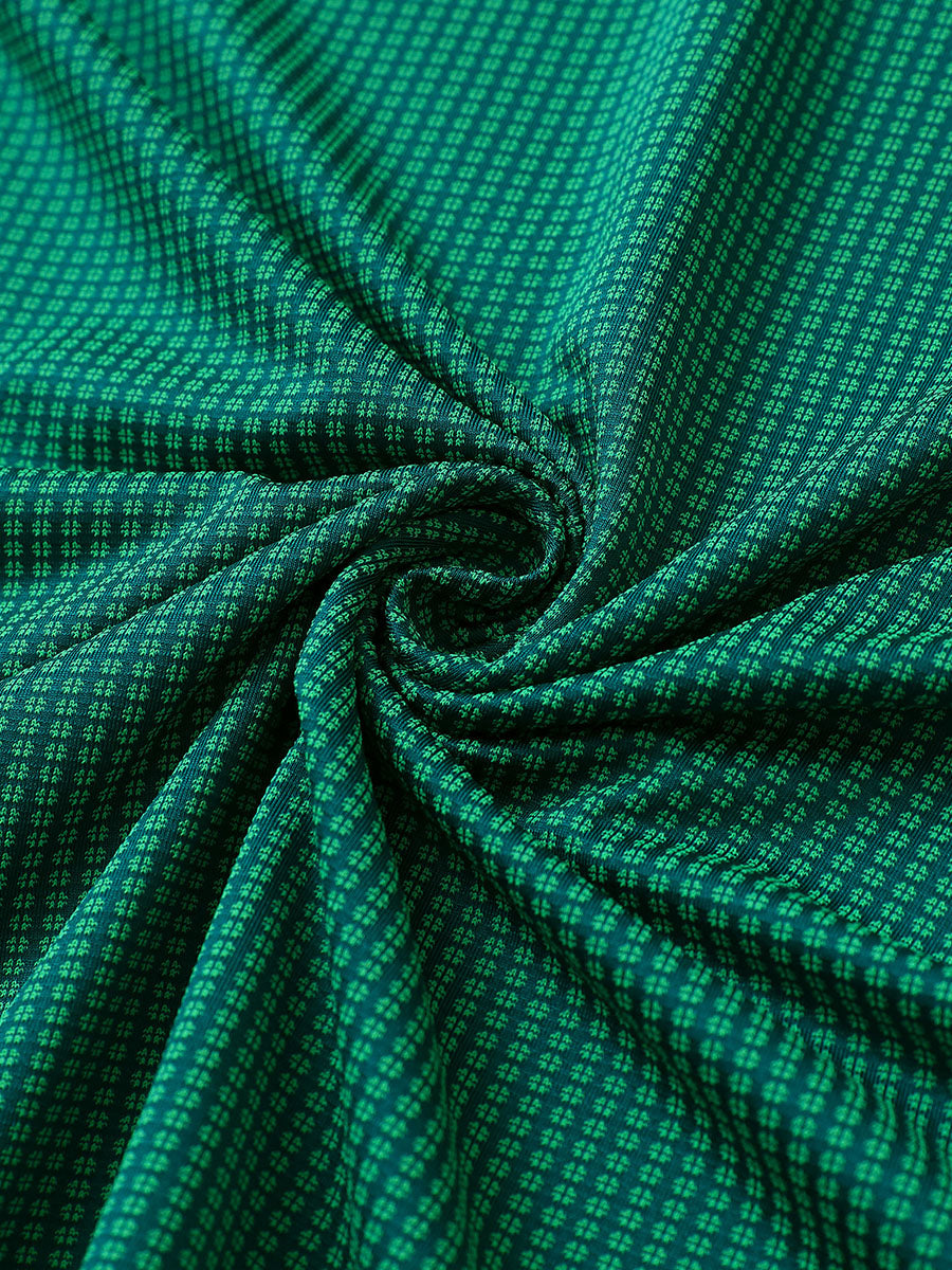 Elegant Performance Jacquard Polo