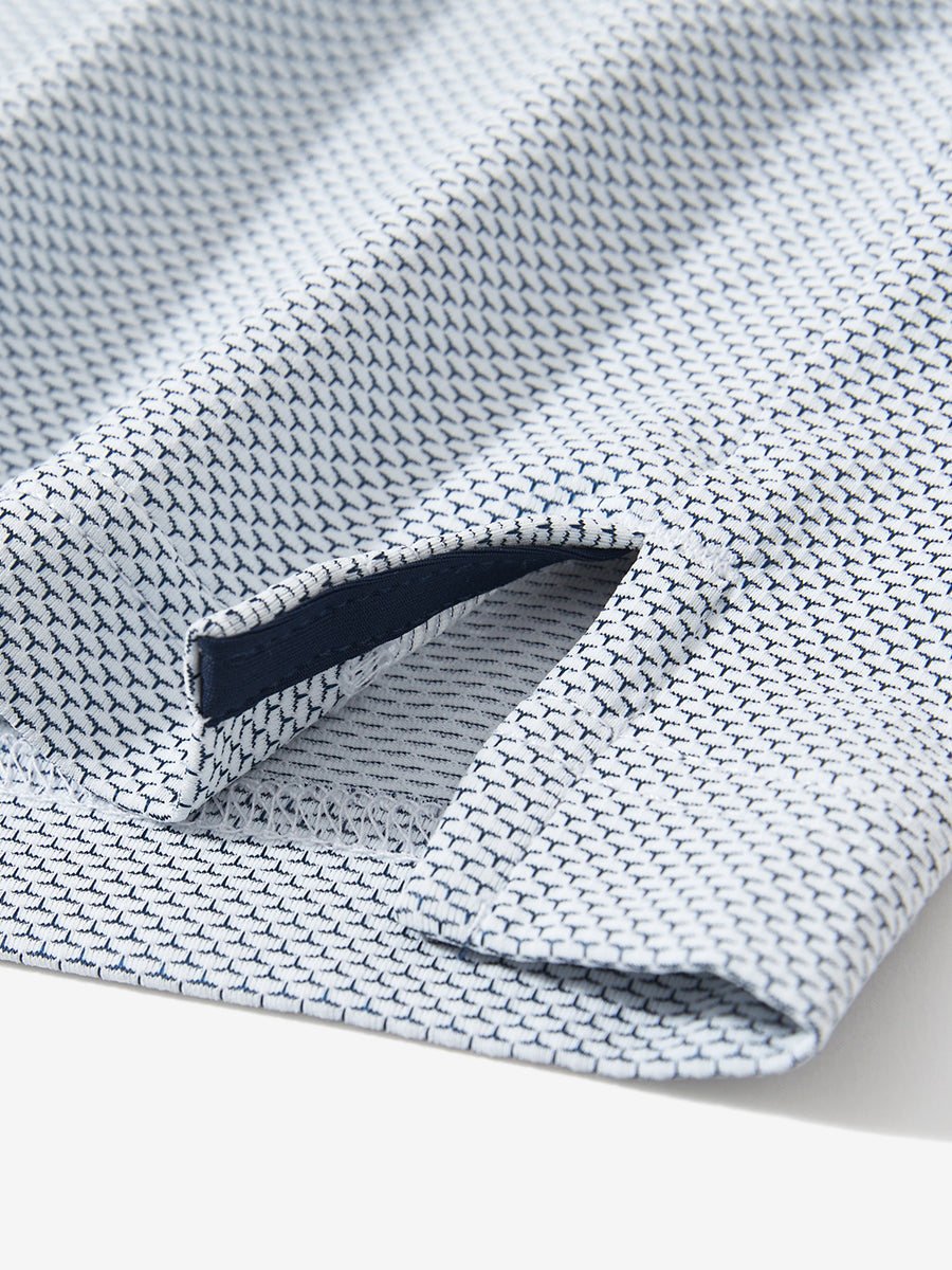 Feather Weight Jacquard Polo Shirts