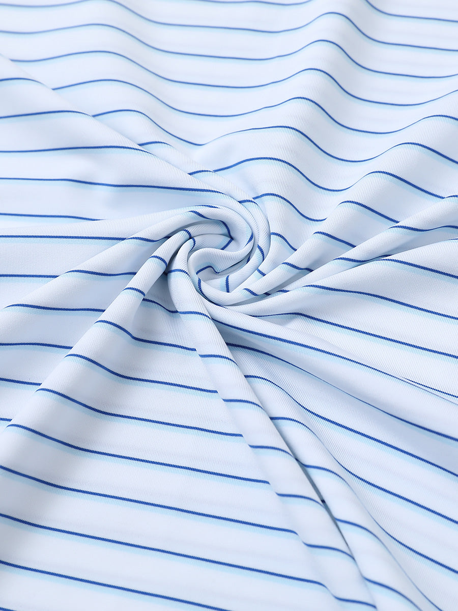 Popular Yarn Dyed Stripe Polo