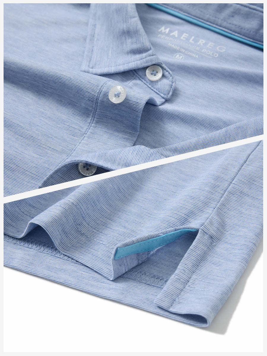 Ultra-Light Quick Dry Moisture Wicking Collared Polo Shirt