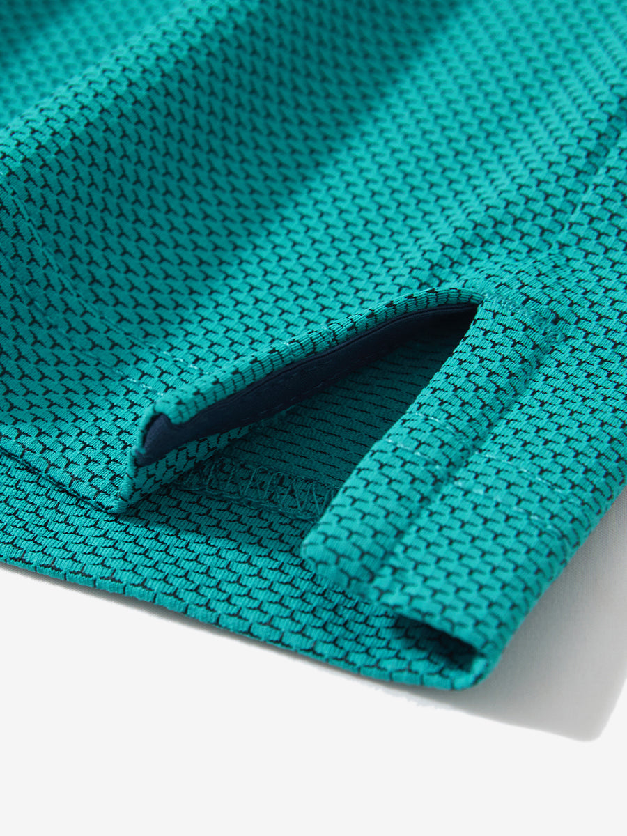 Feather Weight Jacquard Polo Shirts