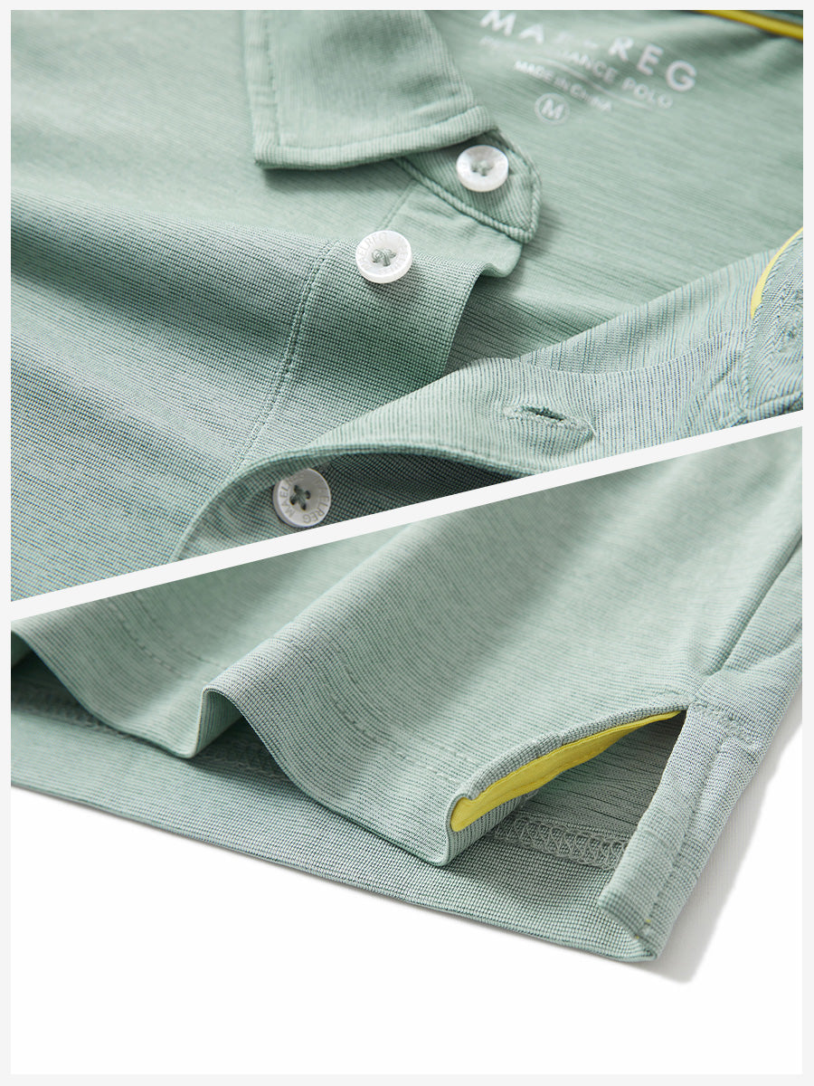 Ultra-Light Quick Dry Moisture Wicking Collared Polo Shirt