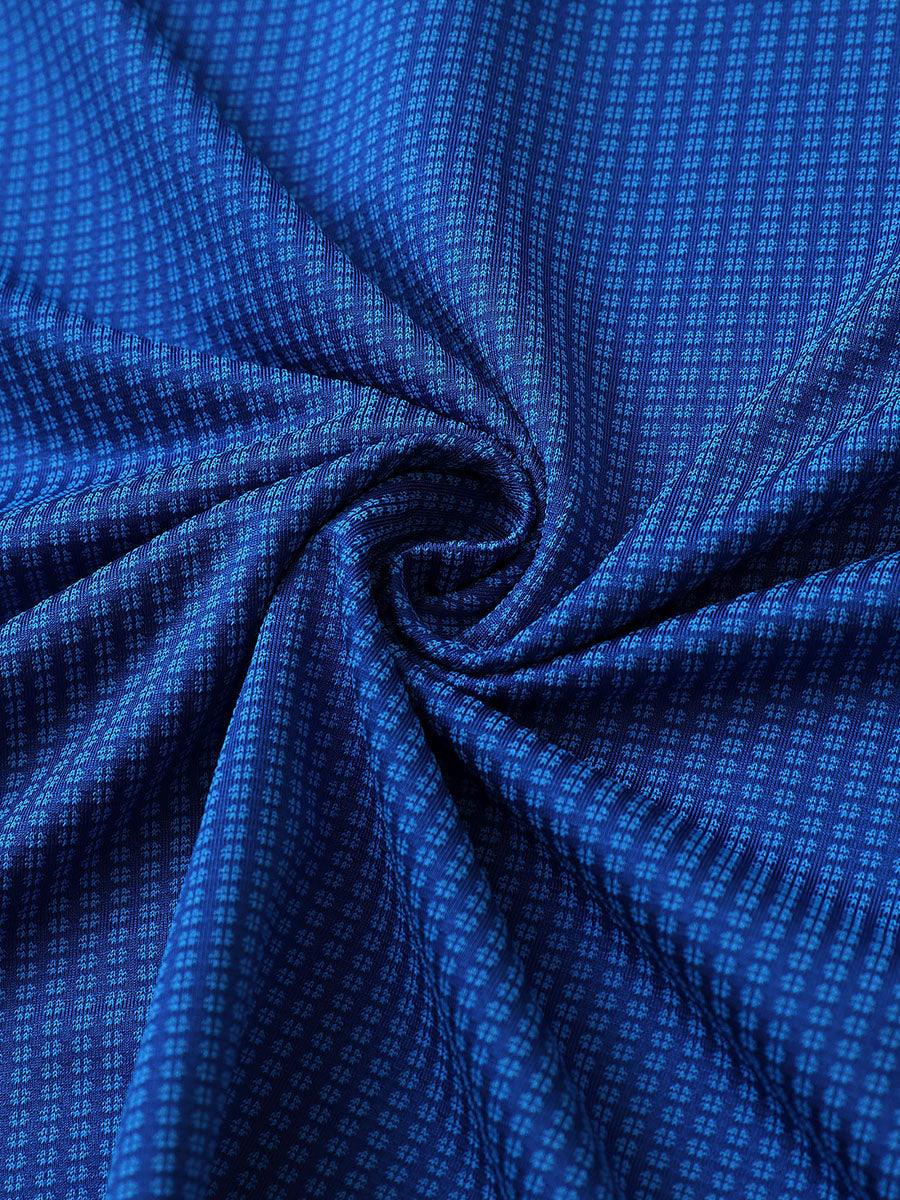 Elegant Performance Jacquard Polo
