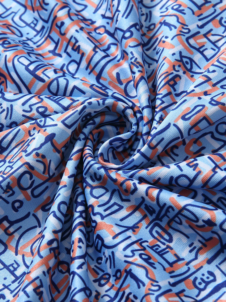 Performance Quick Dry Print Golf Polos