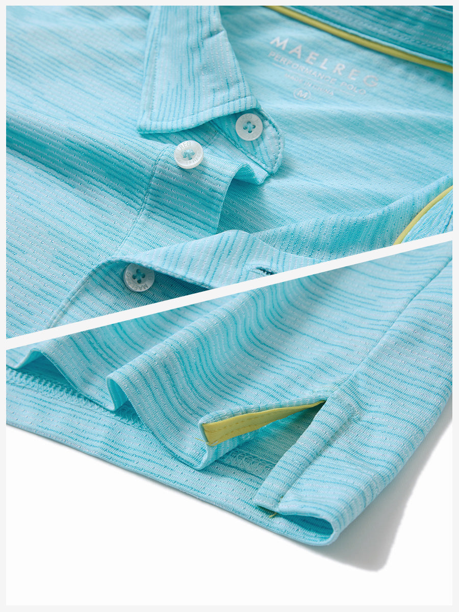 Ultra-Light Quick Dry Moisture Wicking Collared Polo Shirt