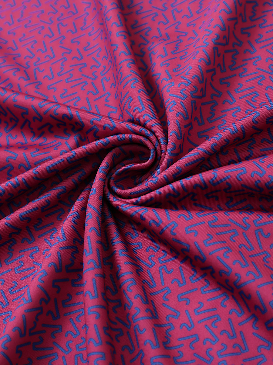 Performance Jersey Print Polo
