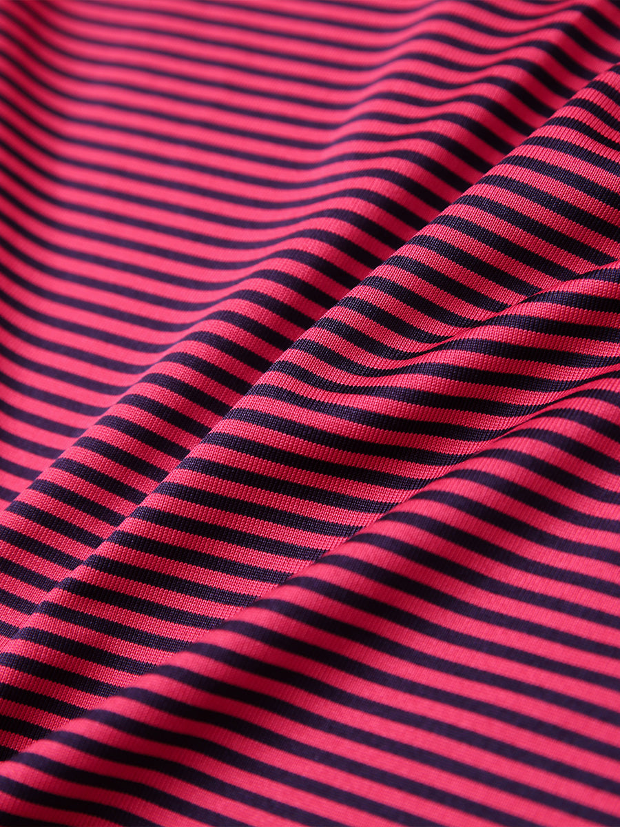 Cooling Stripe Golf Shirts