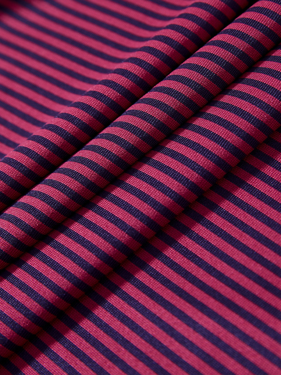 Cooling Stripe Golf Shirts