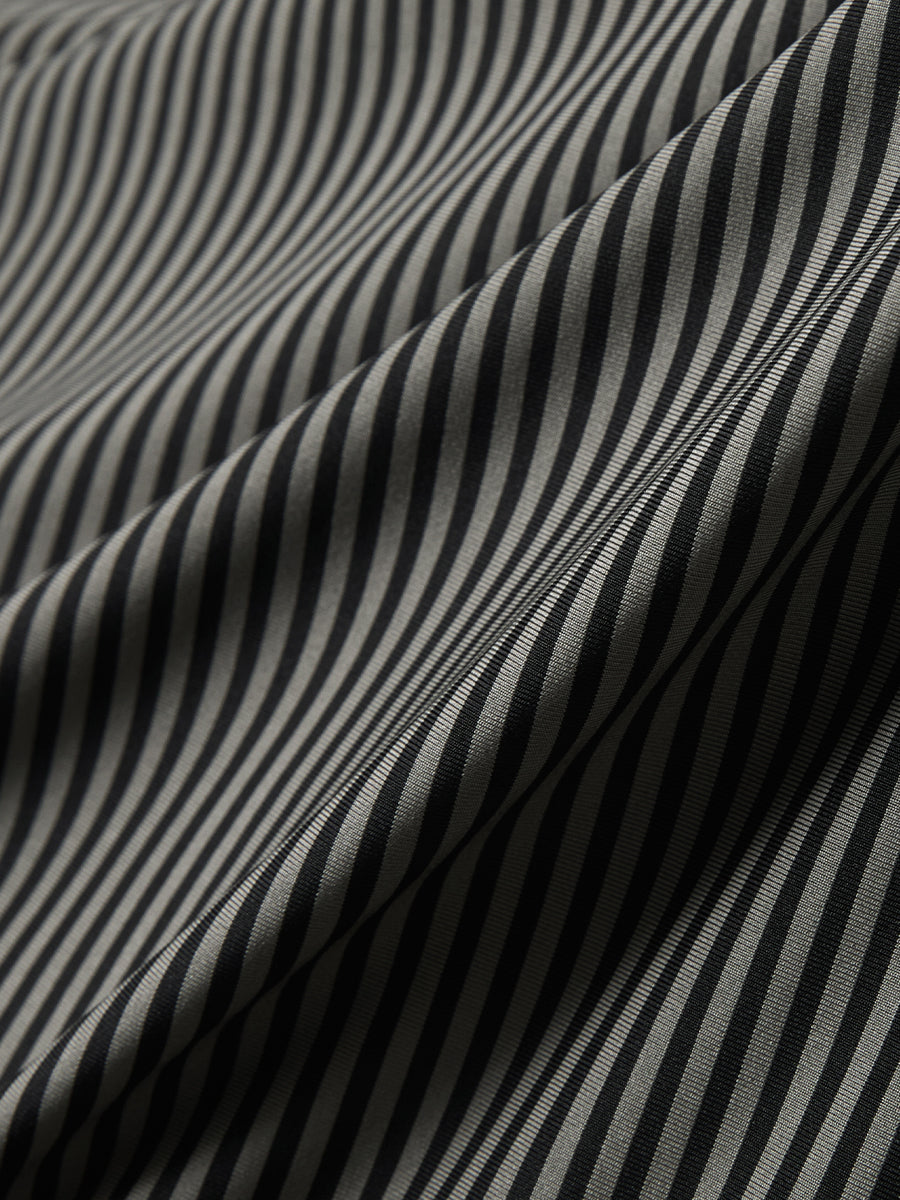Upgraded Two-tone Striped Quick Dry Polo Shirt